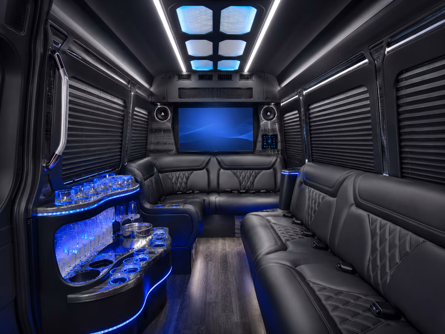 employee contractor shuttle buses for hampton roads defense industry